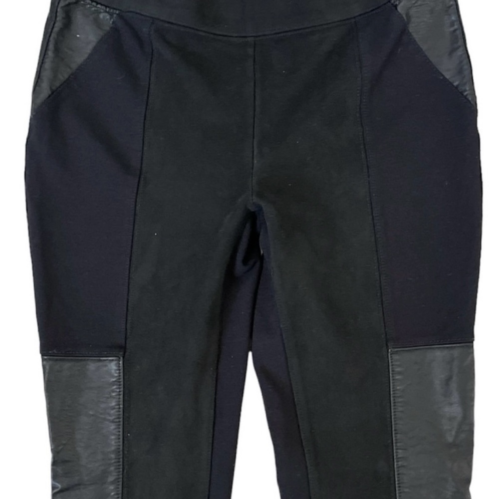 Anthropologie high rise Ponte legging ankle zip pant
